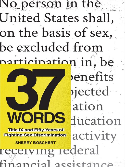 Title details for 37 Words by Sherry Boschert - Available